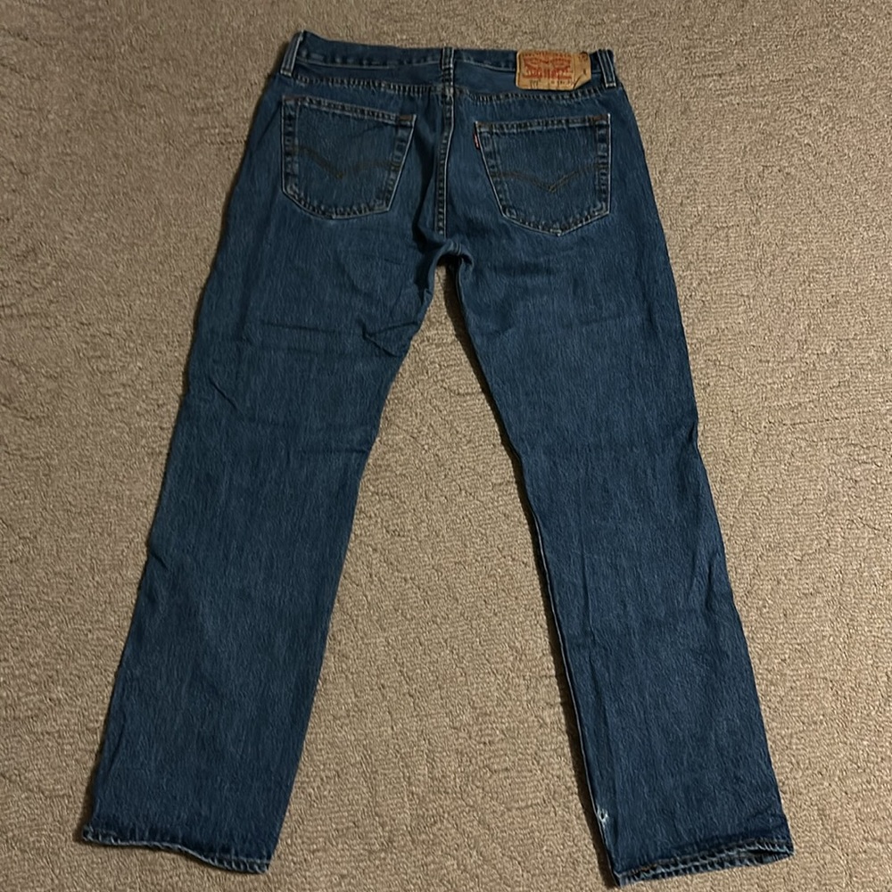 Men’s Levi’s 501 Jeans, medium wash - Picture 2 of 12